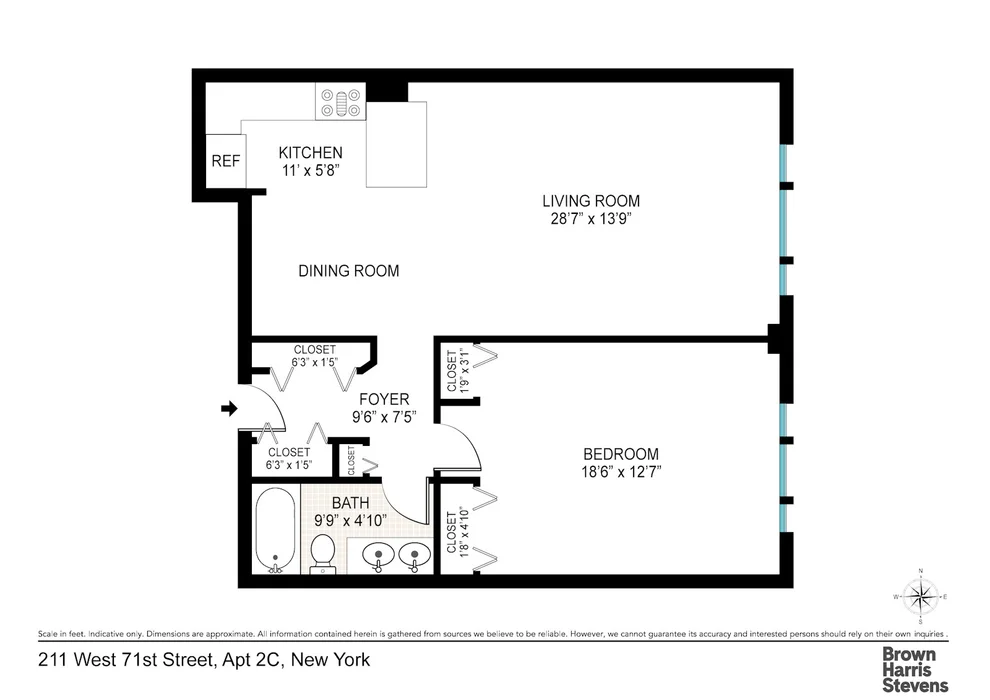Unit for sale at 211 W 71ST Street, Manhattan, NY 10023