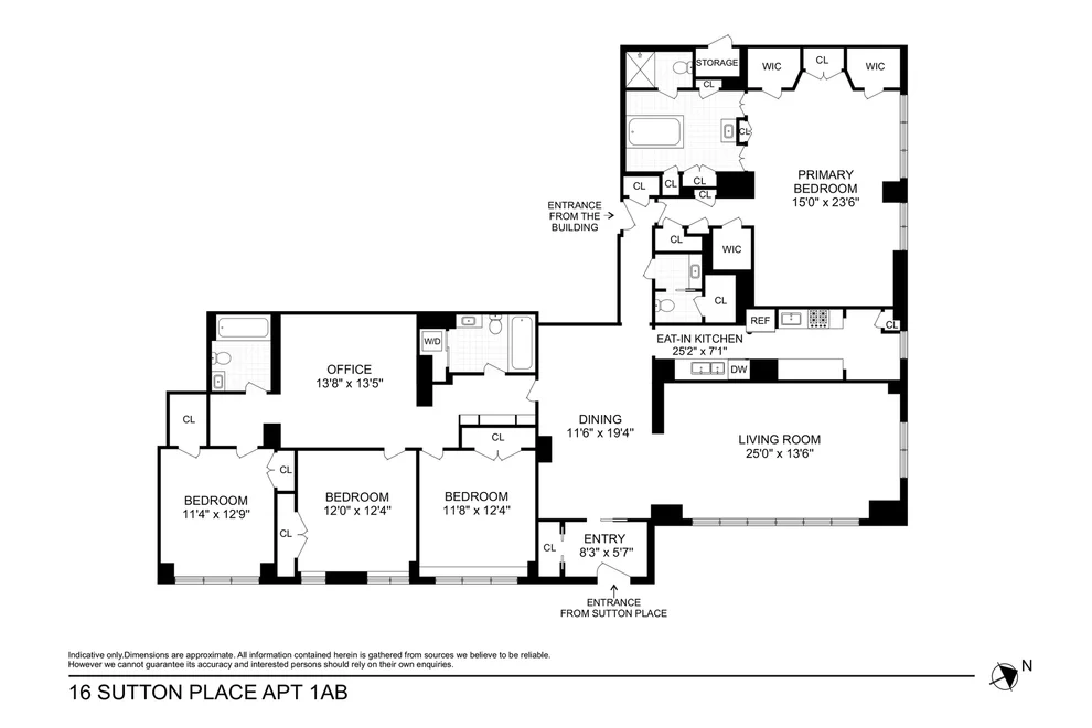 Unit for sale at 16 SUTTON Place, Manhattan, NY 10022