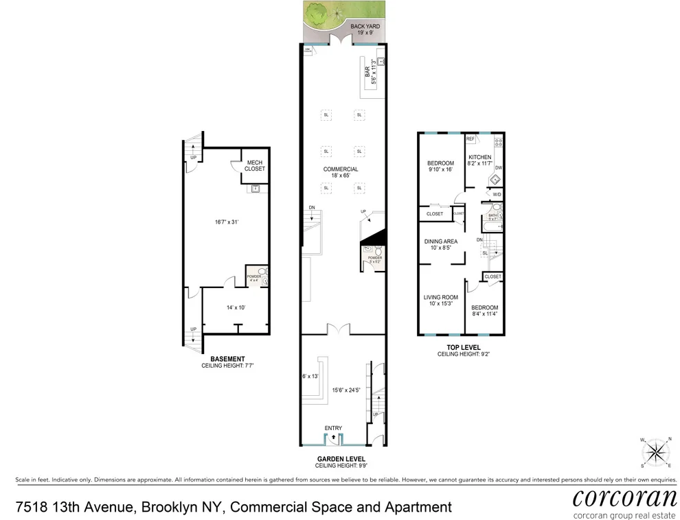 Unit for sale at 7518 13TH Avenue, Brooklyn, NY 11228