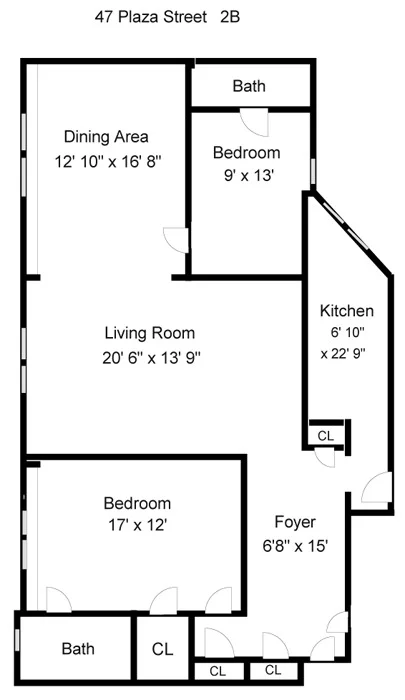 Unit for sale at 47 PLAZA Street W, Brooklyn, NY 11217
