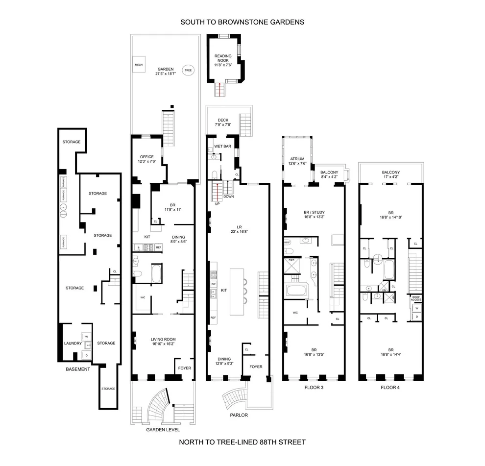 Unit for sale at 166 W 88TH Street, Manhattan, NY 10024