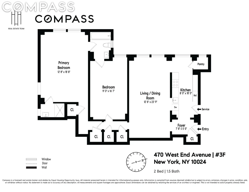 Unit for sale at 470 W End Avenue, Manhattan, NY 10024
