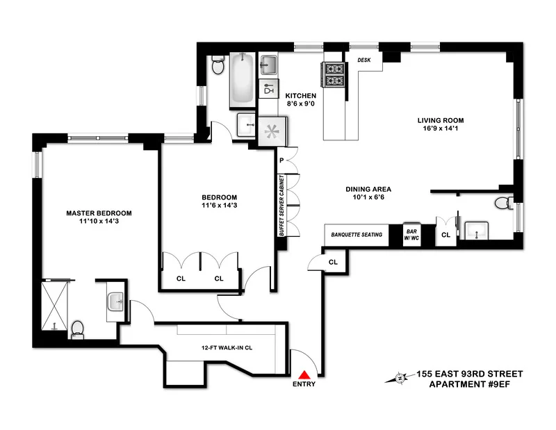 Unit for sale at 155 E 93RD Street, Manhattan, NY 10128