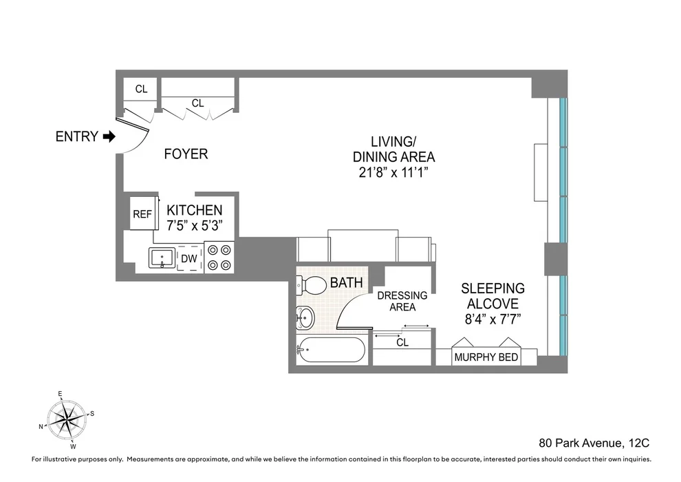 Unit for sale at 80 PARK Avenue, Manhattan, NY 10016
