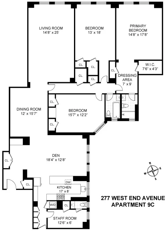 Unit for sale at 277 W END Avenue, Manhattan, NY 10023