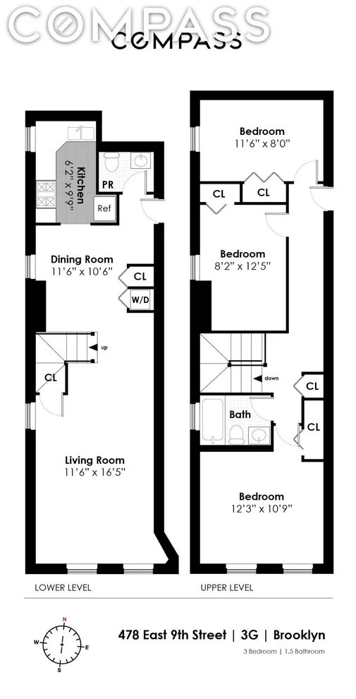 Unit for sale at 478-482 E 9th Street, Brooklyn, NY 11218