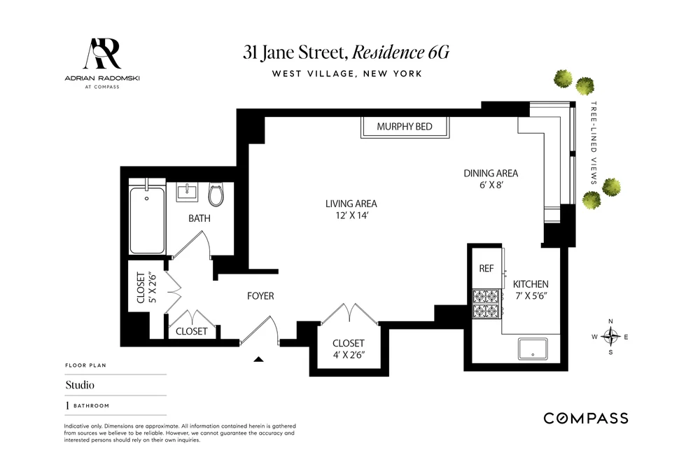Unit for sale at 31 Jane Street, Manhattan, NY 10014