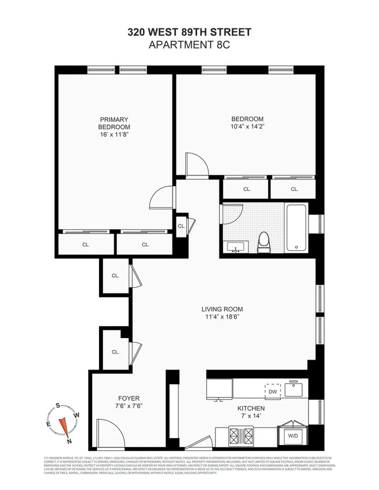 Unit for sale at 320 W 89TH Street, Manhattan, NY 10024