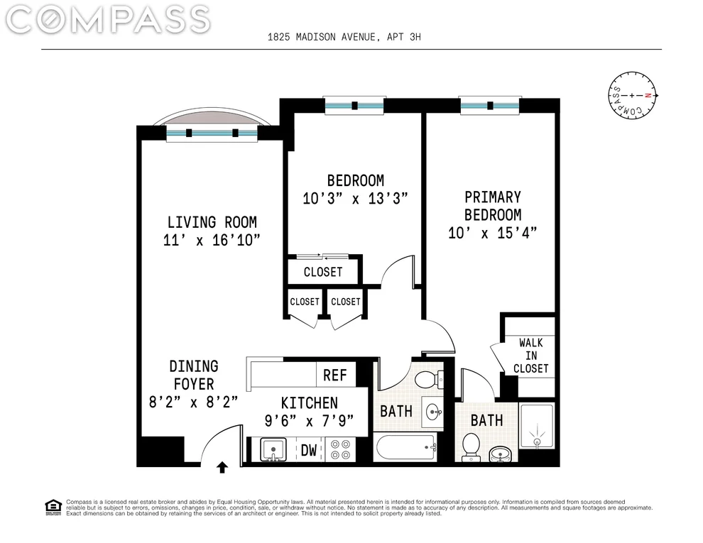 Unit for sale at 1825 Madison Avenue, Manhattan, NY 10035