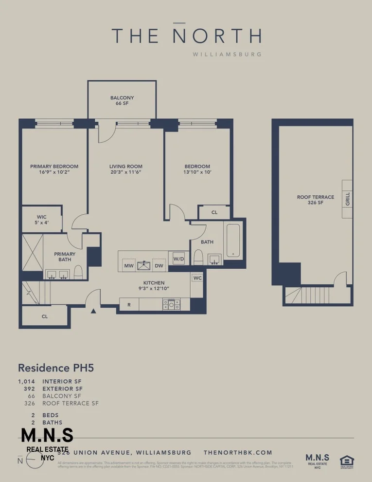 Unit for sale at 526 Union Avenue, Brooklyn, NY 11211