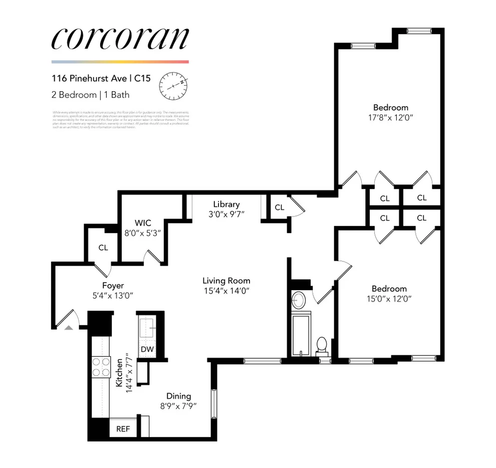 Unit for sale at 116 PINEHURST Avenue, Manhattan, NY 10033