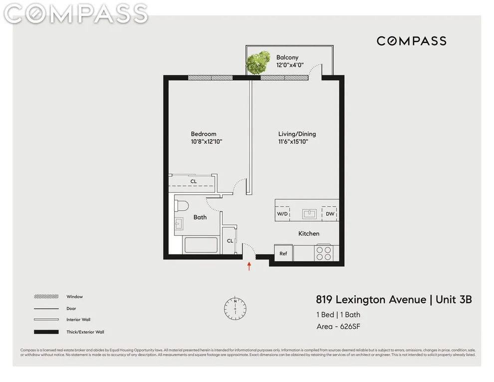 Unit for sale at 819 Lexington Avenue, Brooklyn, NY 11221