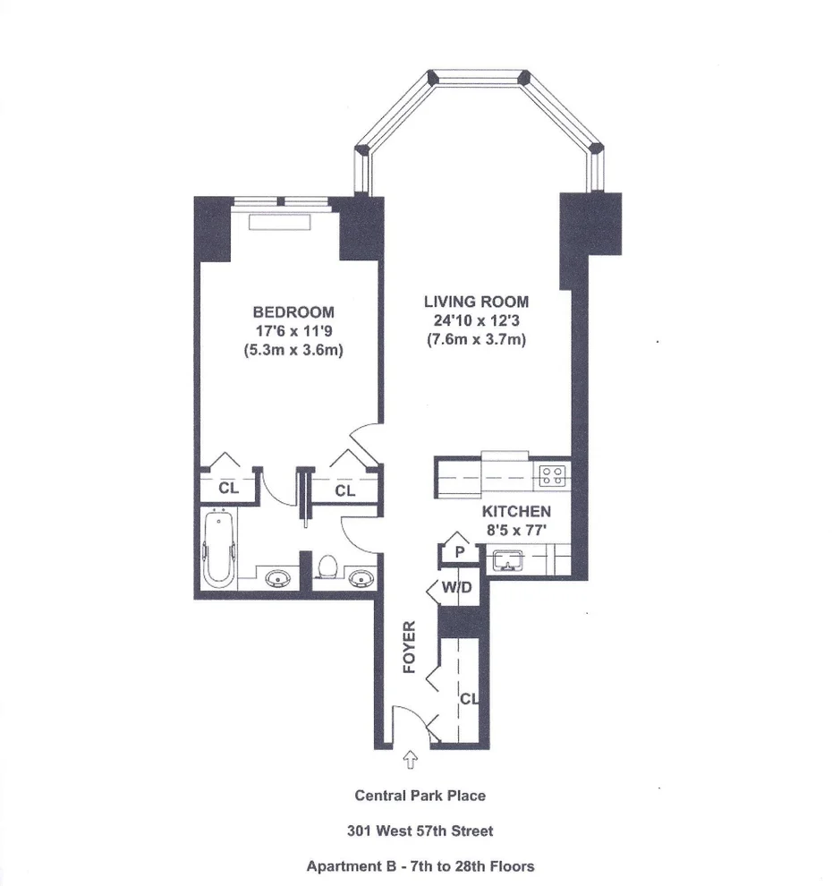 Unit for sale at 301 W 57th Street, Manhattan, NY 10019