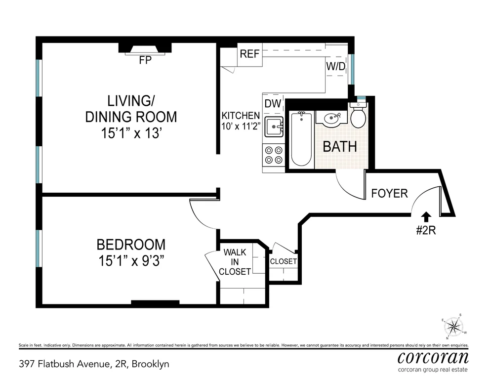 Unit for sale at 397 FLATBUSH Avenue, Brooklyn, NY 11238