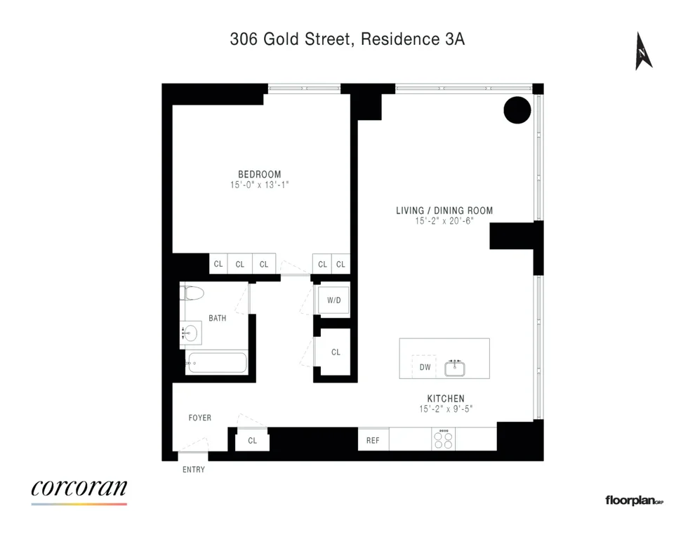 Unit for sale at 306 GOLD Street, Brooklyn, NY 11201