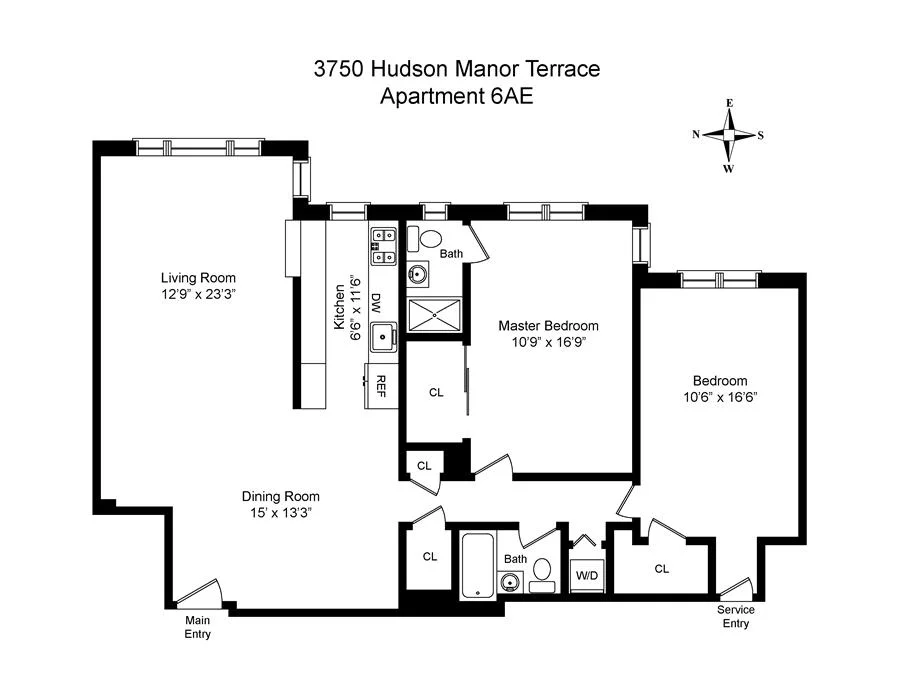 Unit for sale at 3750 Hudson Manor Terrace, Bronx, NY 10463