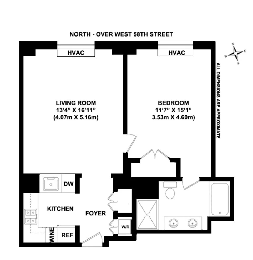 Unit for sale at 100 W 58TH Street, Manhattan, NY 10019