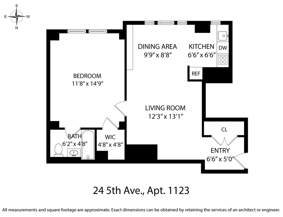 Unit for sale at 24 5th Avenue, Manhattan, NY 10011