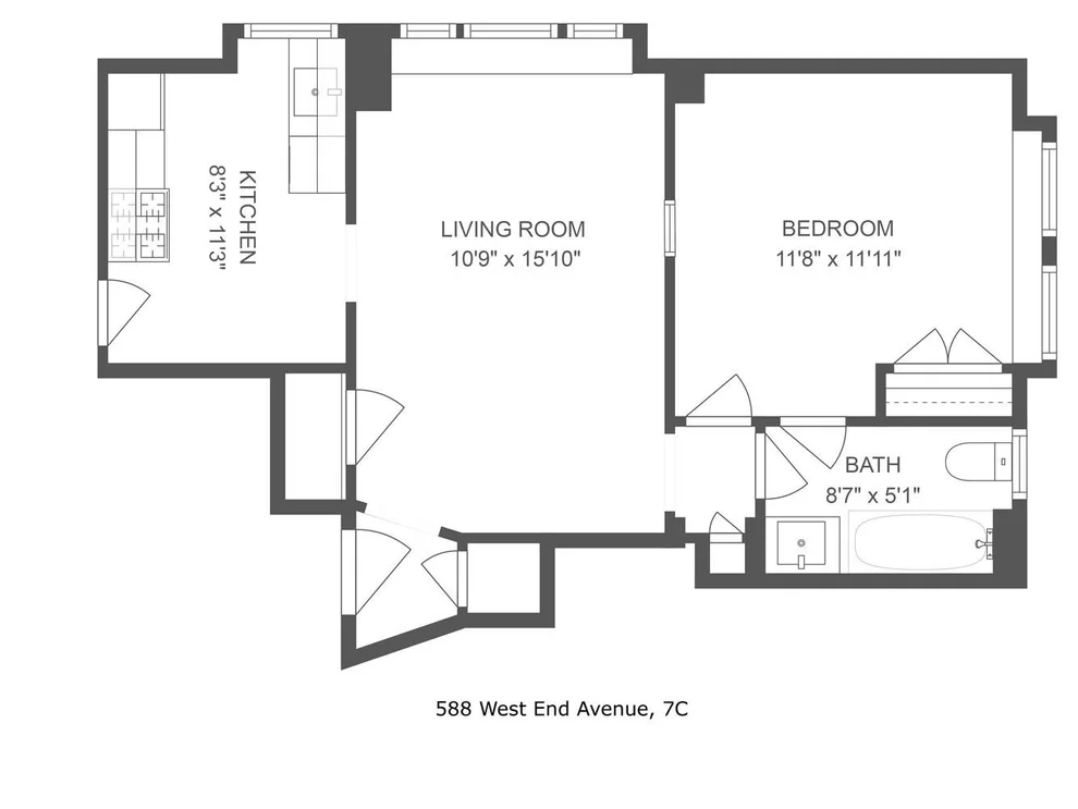 Unit for sale at 588 W END Avenue, Manhattan, NY 10024
