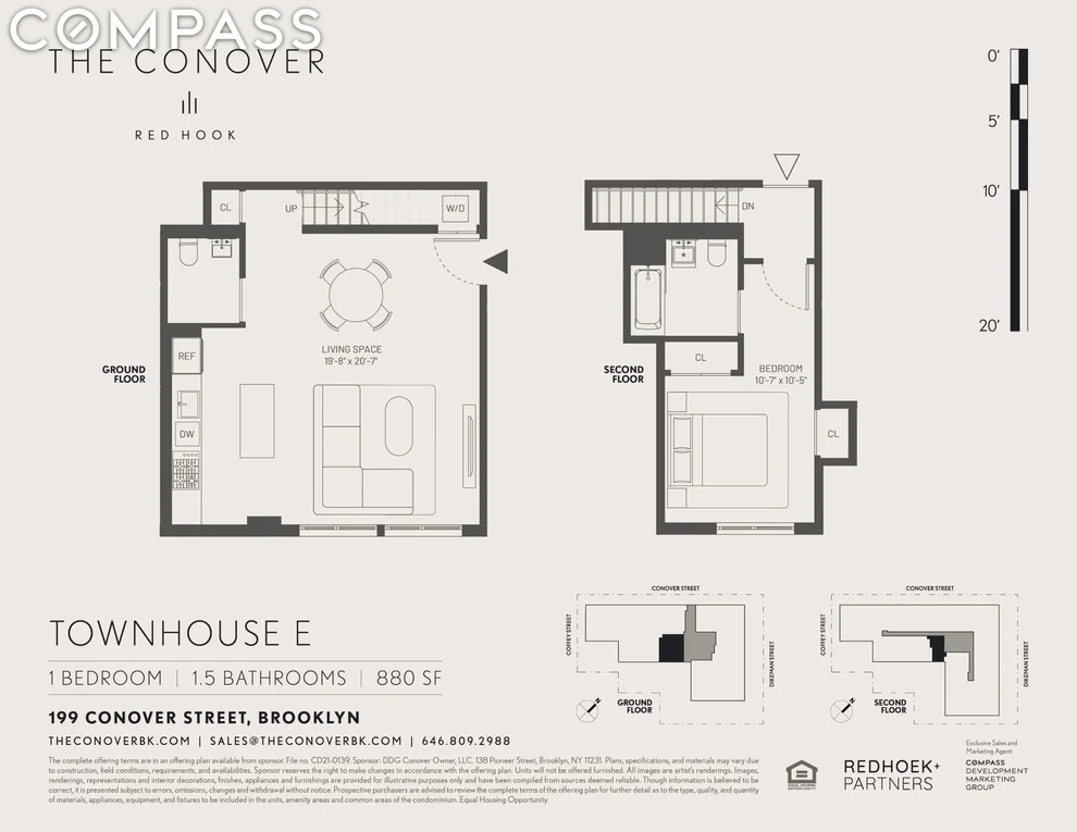 Unit for sale at 199 Conover Street, Brooklyn, NY 11231