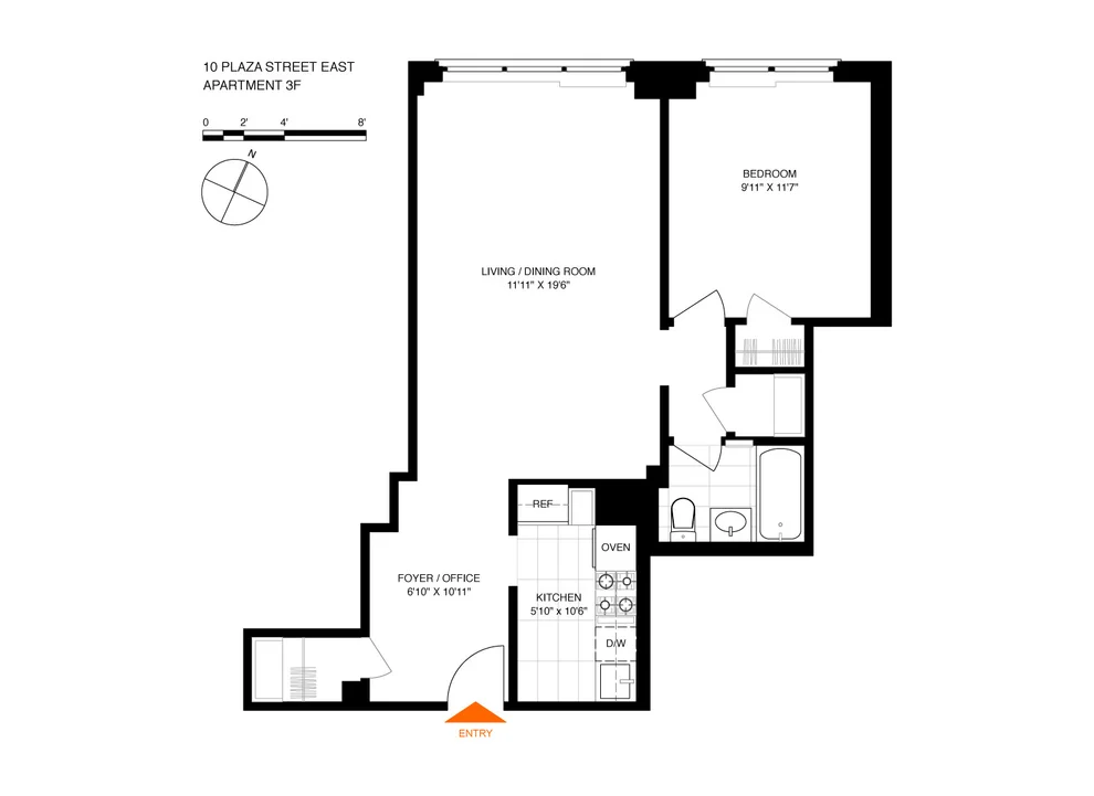 Unit for sale at 10 PLAZA Street E, Brooklyn, NY 11238