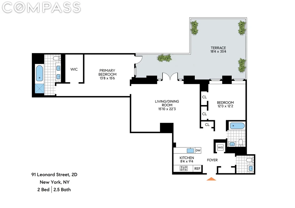 Unit for sale at 91 Leonard Street, Manhattan, NY 10013