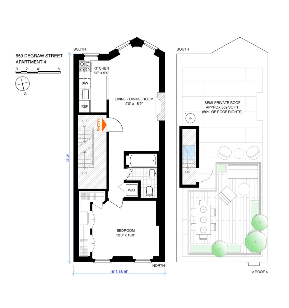 Unit for sale at 659 DEGRAW Street, Brooklyn, NY 11217