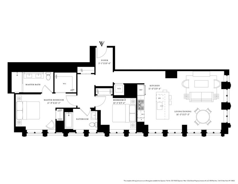 Unit for sale at 543 W 122ND Street, Manhattan, NY 10027