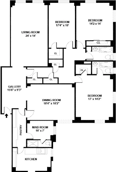 Unit for sale at 173 RIVERSIDE Drive, Manhattan, NY 10024