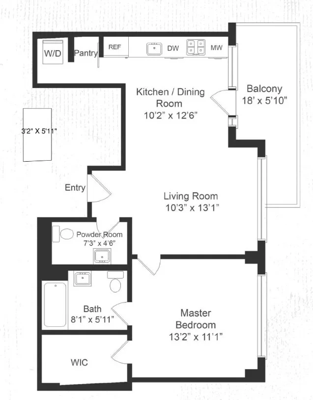 Unit for sale at 62 N 3RD Street, Brooklyn, NY 11249