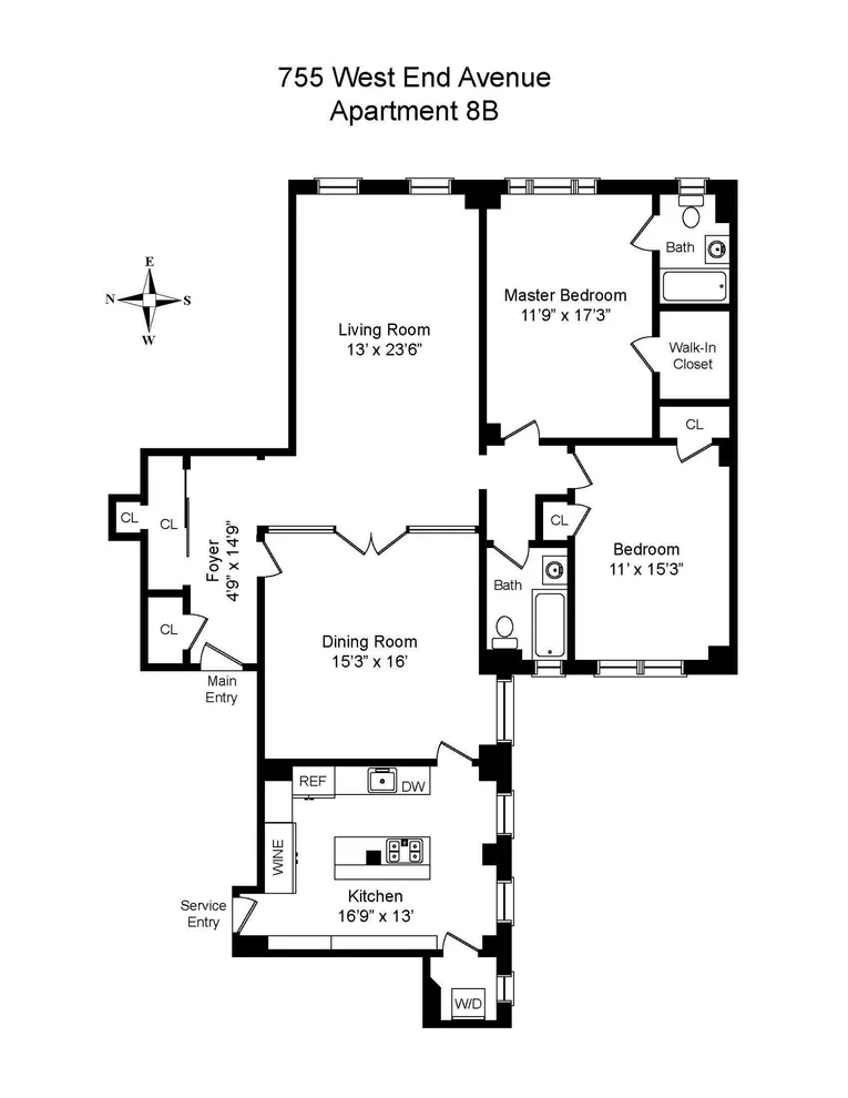 Unit for sale at 755 W END Avenue, Manhattan, NY 10025