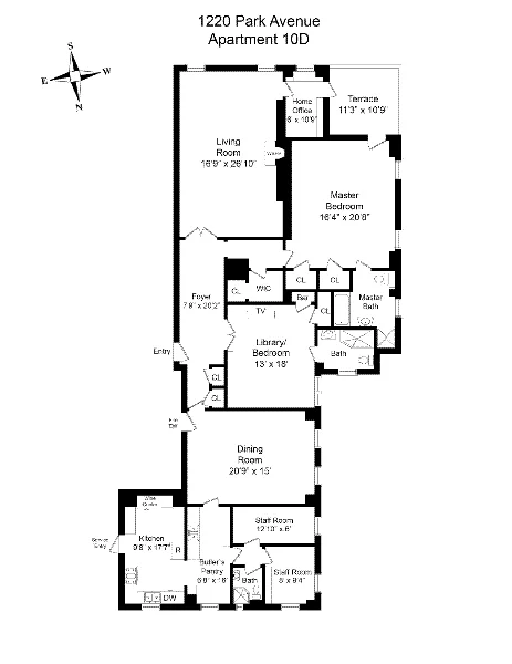 Unit for sale at 1220 PARK Avenue, Manhattan, NY 10128