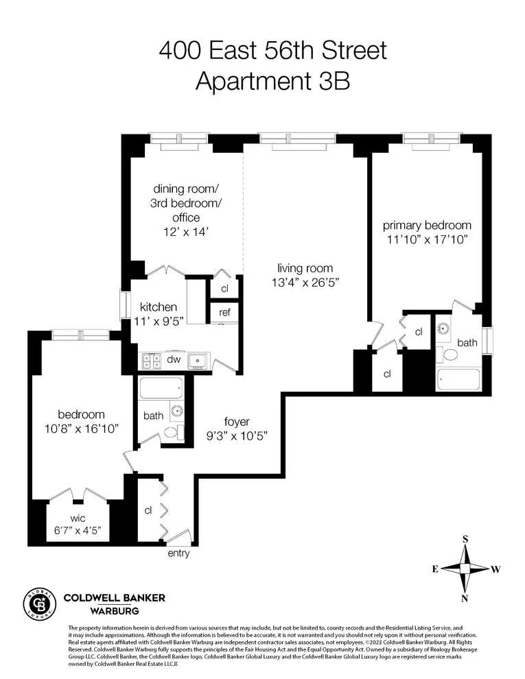 Unit for sale at 400 E 56th Street, Manhattan, NY 10022