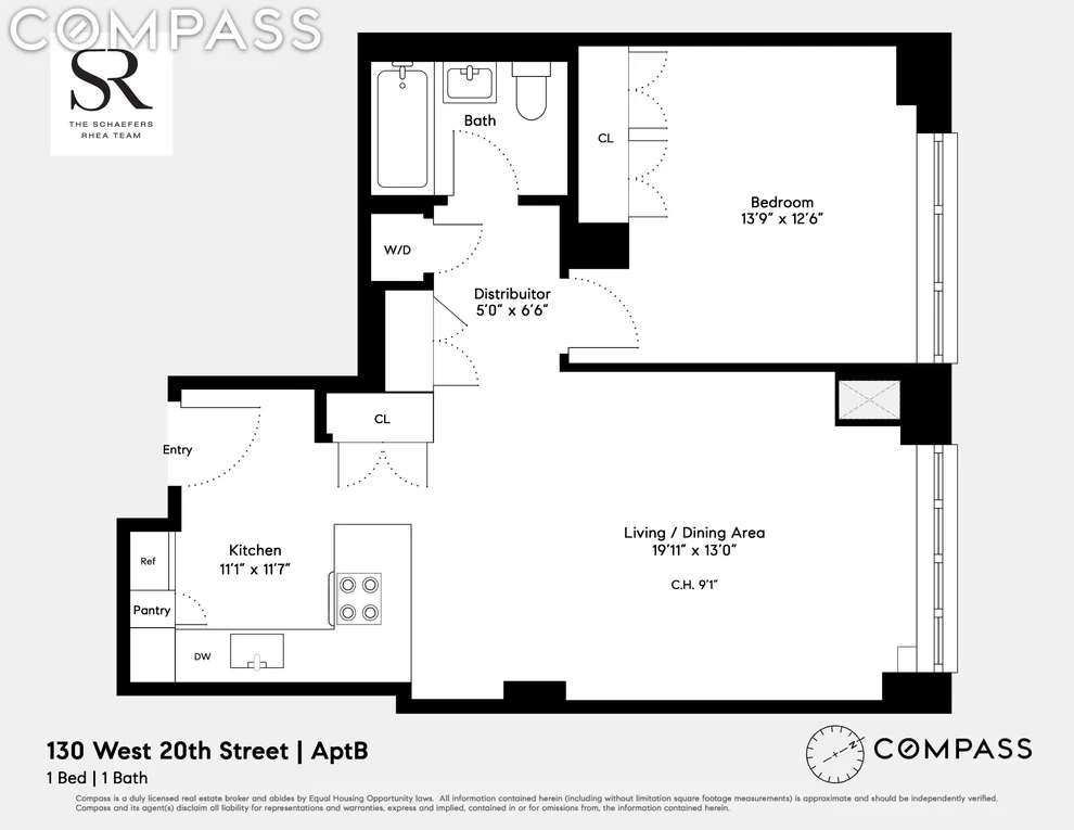 Unit for sale at 130 W 20th Street, Manhattan, NY 10011