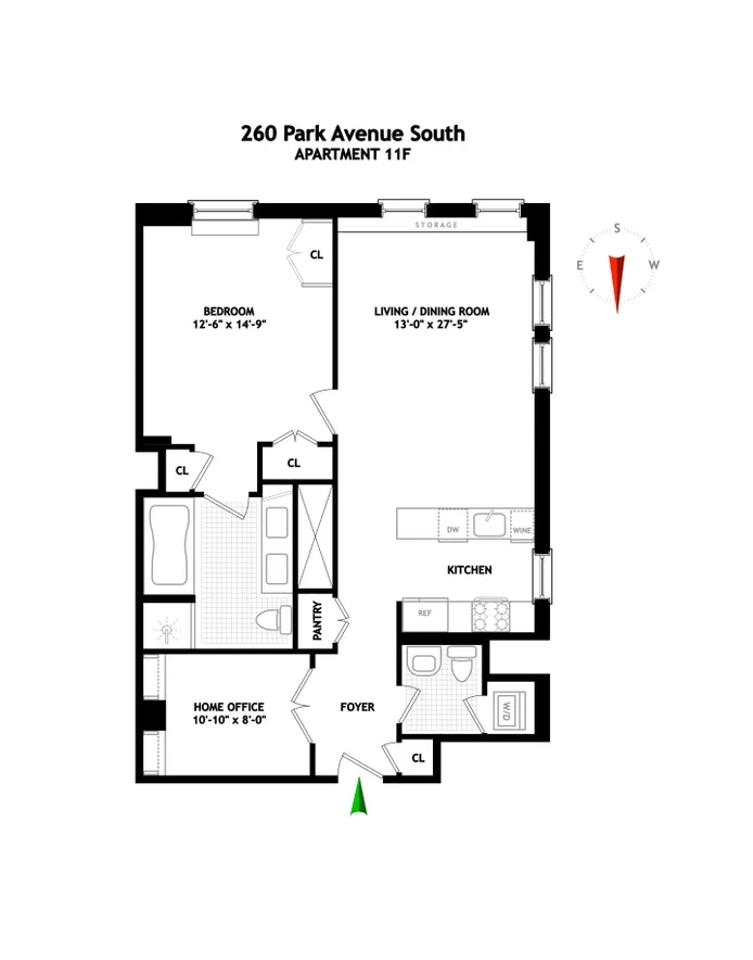 Unit for sale at 260 PARK Avenue S, Manhattan, NY 10010