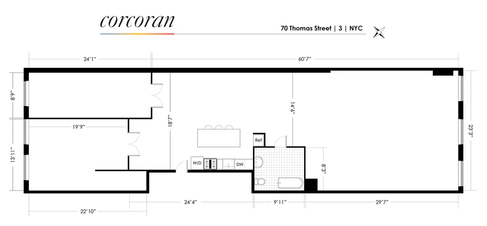 Unit for sale at 70 THOMAS Street, Manhattan, NY 10013