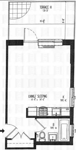 Unit for sale at 505 W 47th Street, Manhattan, NY 10036