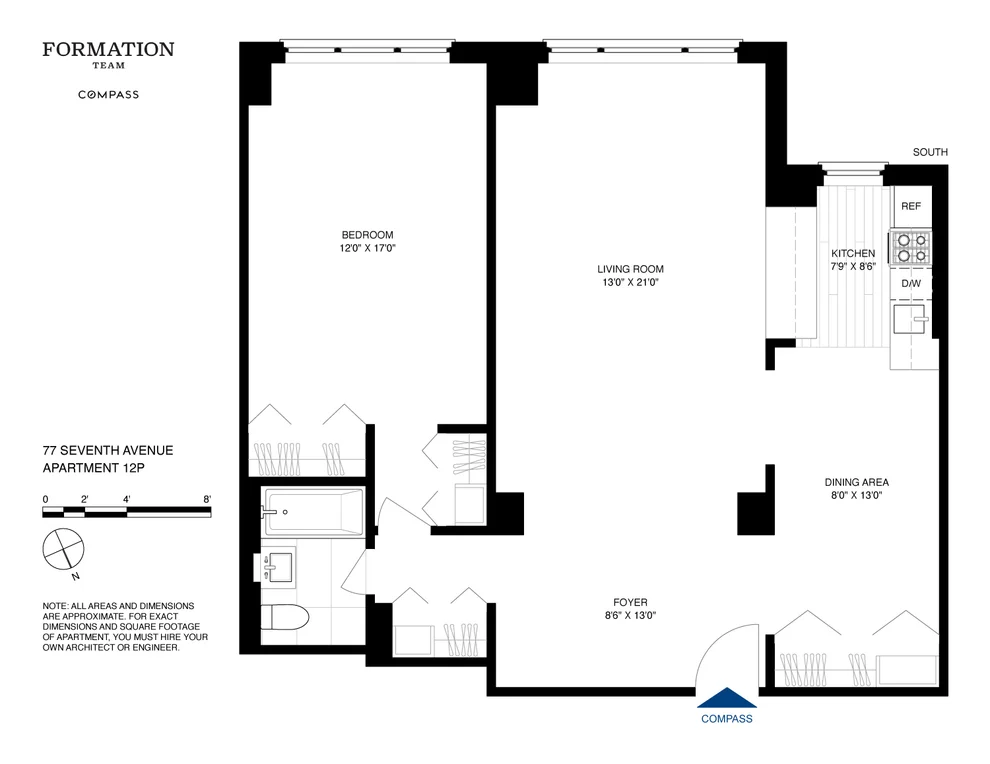 Unit for sale at 77 7th Avenue, Manhattan, NY 10011