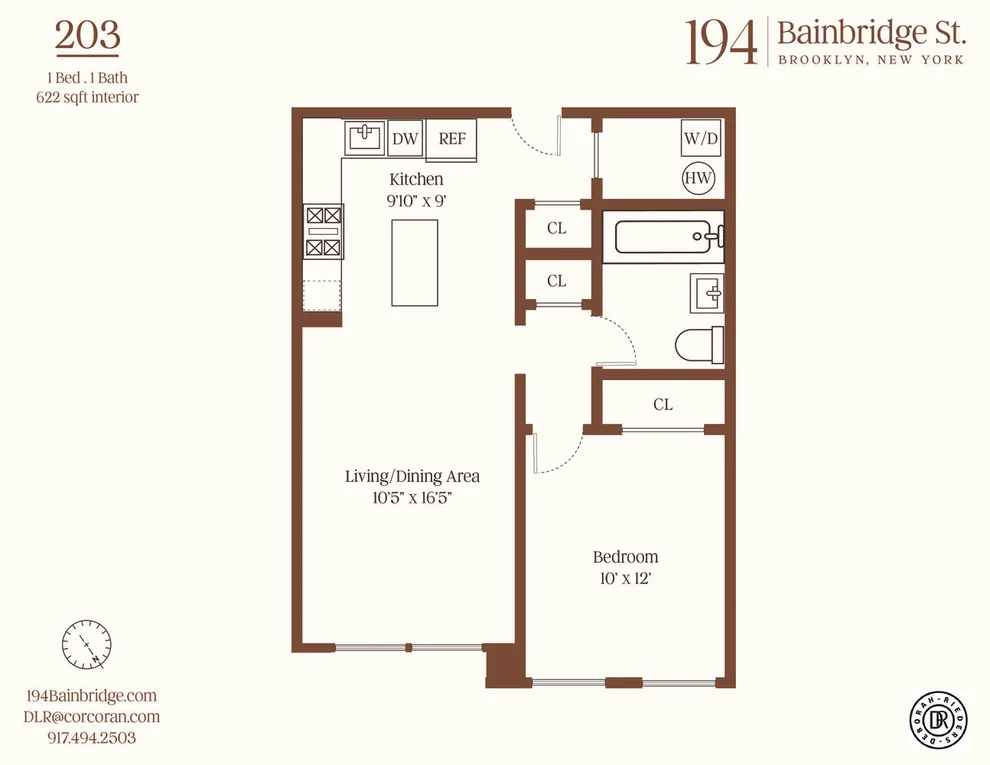Unit for sale at 194 BAINBRIDGE Street, Brooklyn, NY 11233