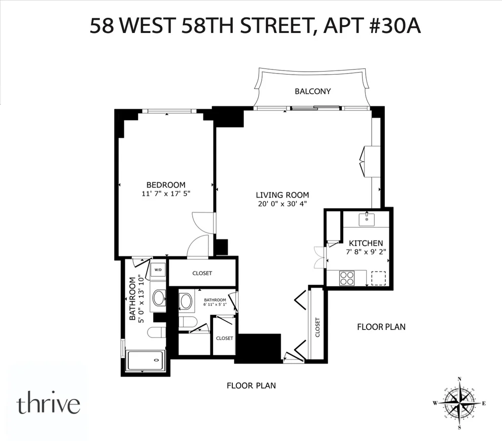 Unit for sale at 58 W 58th Street, Manhattan, NY 10019