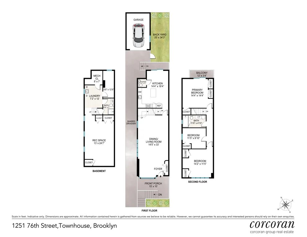 Unit for sale at 1251 76TH Street, Brooklyn, NY 11228