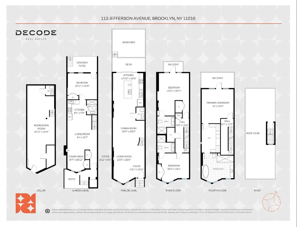 Unit for sale at 113 JEFFERSON Avenue, Brooklyn, NY 11216