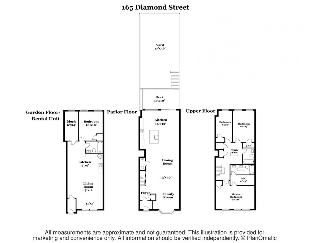 Unit for sale at 165 Diamond Street, Brooklyn, NY 11222