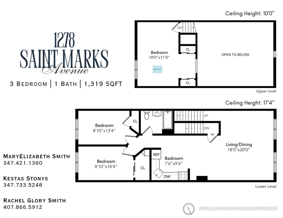 Unit for sale at 1278 St Marks Avenue, Brooklyn, NY 11213