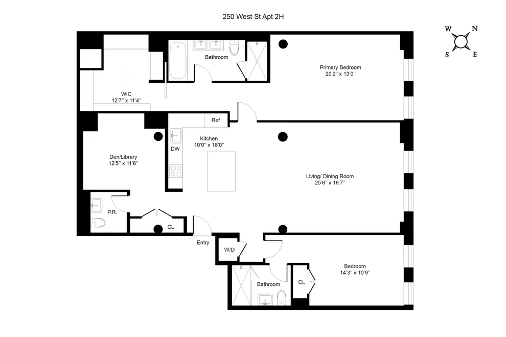 Unit for sale at 250 WEST Street, Manhattan, NY 10013