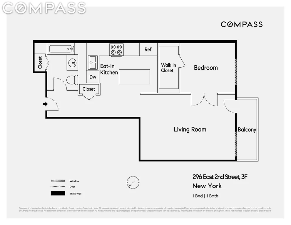 Unit for sale at 296 E 2nd Street, Manhattan, NY 10009
