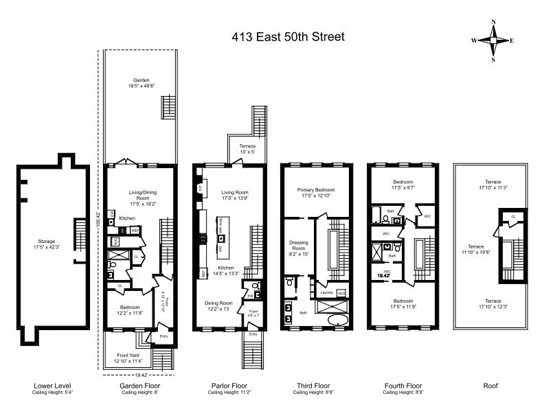 Unit for sale at 413 E 50TH Street, Manhattan, NY 10022
