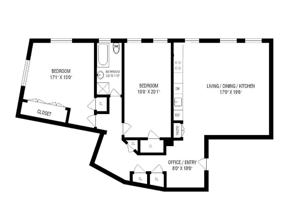 Unit for sale at 135 Prospect Park SW, Brooklyn, NY 11218
