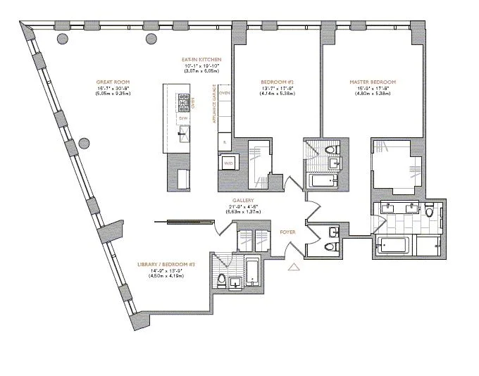 Unit for sale at 101 WARREN Street, Manhattan, NY 10007