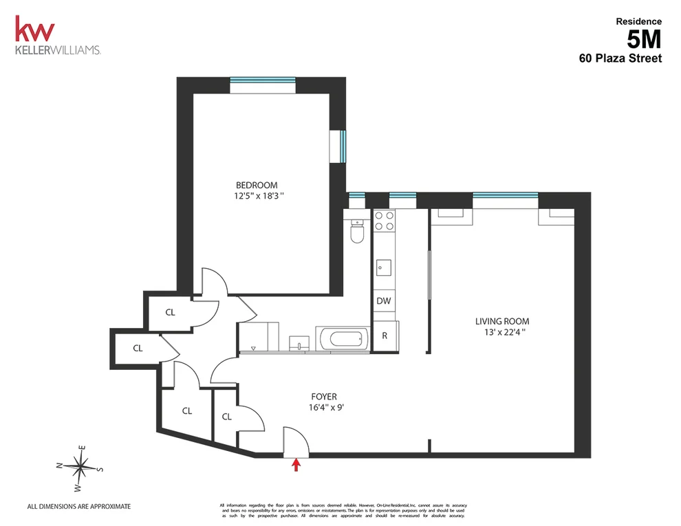 Unit for sale at 60 Plaza Street E, Brooklyn, NY 11238